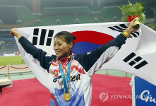 <아시안게임> 값진 멀리뛰기  금메달 정순옥!