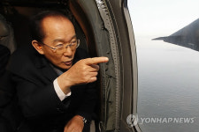 연평도 찾은 이회창 대표