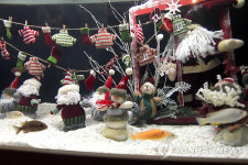 산타 수족관 보세요