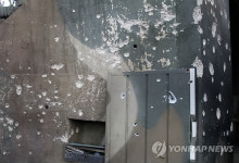(공)166-3포대 | 포격받은 K-9 자주포대