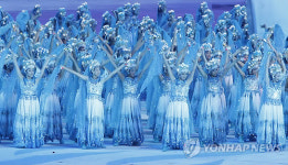<아시안게임> 화려한 광저우아시안게임 폐막  공연