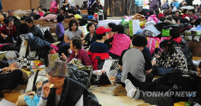 찜질방 생활 1주일