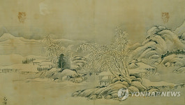 정선의 설경산수화