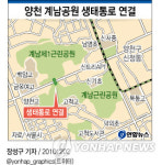 <그래픽> 양천 계남공원 생태통로 연결