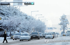폭설내린 춘천..거북이 운행
