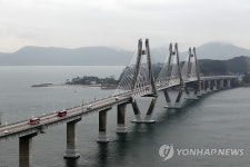 남해안시대 동맥 거가대로 개통