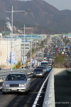 거가대로 통행 첫날..접속 시점부 교통혼잡