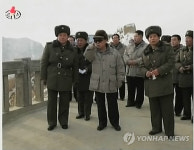 北 김정일, 올들어 4번째 희천발전소 현장시찰
