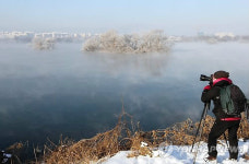 춘천 소양강 물안개 장관