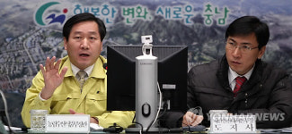 구제역 현장점검 나선 유정복 장관