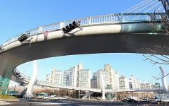 이용률 떨어지는 수원지역 육교