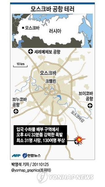 모스크바 공항 테러..