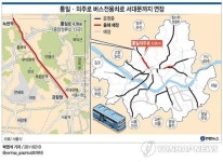 통일ㆍ의주로 버스전용차로 서대문까지 연장