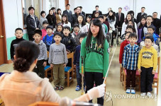 영월 구래초교 나 홀로 졸업식