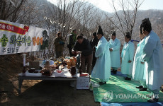 <카메라뉴스> 지리산 천년송 당산제
