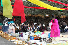 제주 무형문화재 송당리마을제 공개