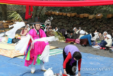 제주 무형문화재 송당리마을제 공개
