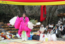 제주 무형문화재 송당리마을제 공개