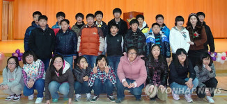 백령초등학교 졸업식