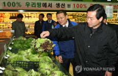 유정복 장관 울산농산물유통센터 방문