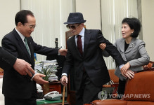 국군포로 김모 할아버지, 이회창 대표, 고마워요
