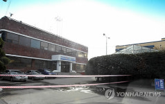출입통제된 축산폐수처리장