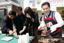 강원 축산단체 소비촉진행사