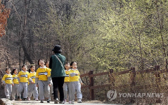 봄옷 갈아입는 숲을 느껴요