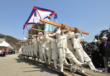 강원 횡성서 국내 유일 전통 장례문화 축제 눈길
