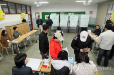 강원도지사 투표 시작