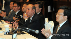 정종환 국토해양장관, 건설업계 간담회