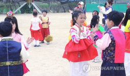 즐거운 백령초교 운동회