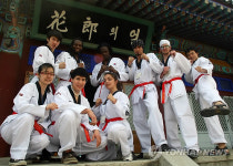 경주세계태권도 선수들 화랑 캠프