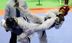 경주 세계태권도선수권 대회 이틀째