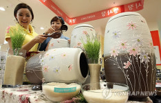 이쁜 천연황토 쌀독 장만하세요