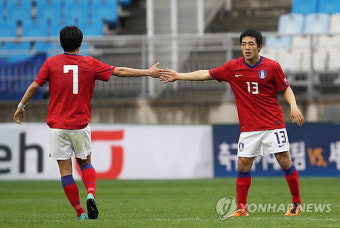 수원컵 축구 한국 이기제 