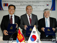승화명품건설 몽골에 8천만불 건설사업 MOU