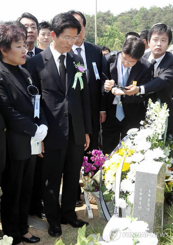 5·18묘지 방문 김문수 지사
