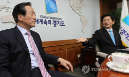 정몽준 전 대표와 김문수 경기지사