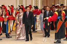 李대통령, `G20의장회의' 참석자 초청 만찬 참석