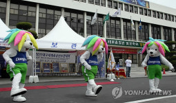 대구세계육상선수권 마스코트 경주 로드쇼