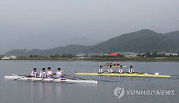 낙동강서 江스포츠 개막..조정 카누 등 열전