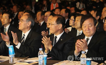 선진통일연합 창립대회 참석한 황우여 원내대표