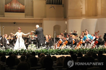 조수미 모스크바 공연 '열광의 도가니'