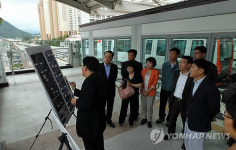 부산~김해경전철 소음저감대책 현장 설명회