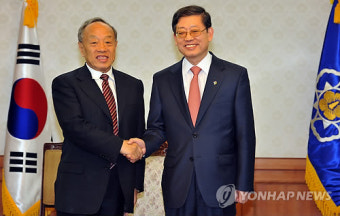 김총리 중국 전인대 외사위 주임 접견