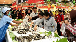 롯데마트 인도네시아 빠나꾸깡점 오픈