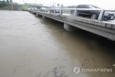 수위 상승 장안교 지하차도