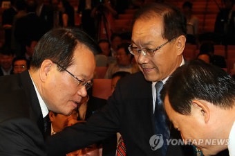 정의화 비대위원장과 황우여 원내대표