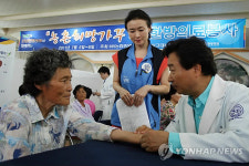 충남농협ㆍ자생한방병원 당진서 의료봉사